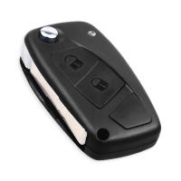 Carcasa De Llave Para Coche KEYYOU 1PCS 3 Botones Para Fiat 500 Punto Stilo Ducato Panda Doblo Bravo Con Control Remoto Plegable - details 1