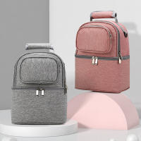 Bolsa De Aislamiento Para Alimentos Para Bebé Estuche Cooler Para Leche Y Alimentos Maternos Mantiene Fresco Bolsa Para Alimentación Y Botellas De Agua Para Madres - details 1