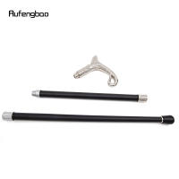 Bastón De Caminar Elegante Y Lujo Blanco Con Línea Curva Decorativo Para Caballeros Cosplay 93cm Punta De Goma Manija De Aleación De Aluminio - details 9