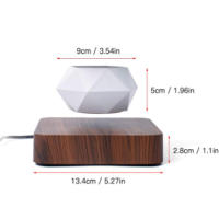 Maceta Flotante Magnética Levitación Para Plantas Sin Tierra Maceta De Rotación Para Decoración Del Hogar Con Diseño De Bonsái - details 2