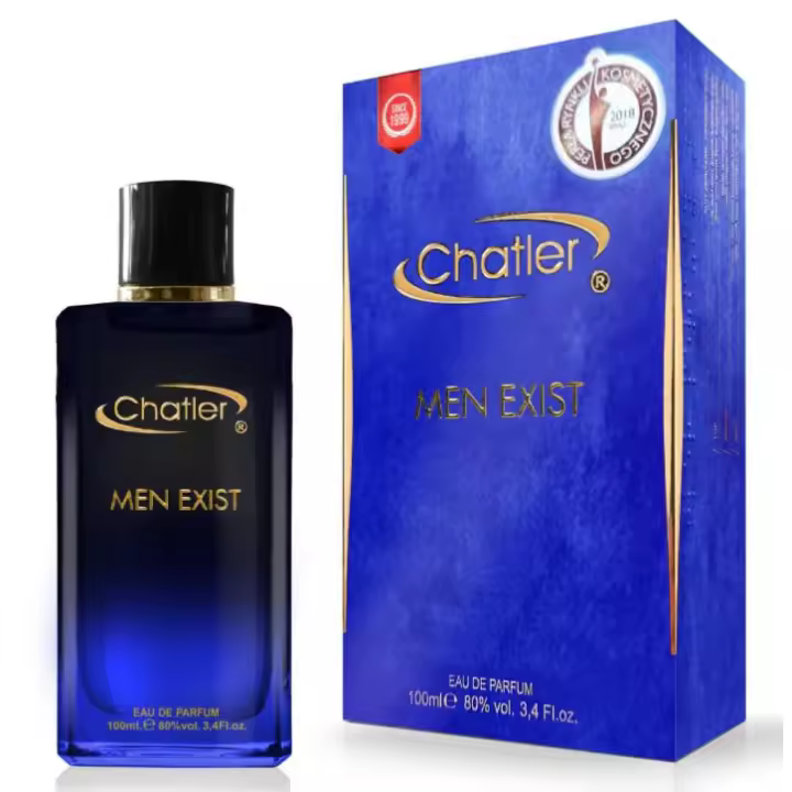 EAU DE PARFUM MEN EXIST 100ML------SUPERTOP VENTAS----MARCA CHATLER----DURACIÓN LARGA 8 HORAS---PERFUME TOP PARA HOMBRES - 1