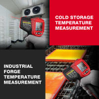 HABOTEST HT651D Termómetro Infrarrojo Con Láser Medidor De Temperatura No Contacto Industrial Rango -50-800℃ Digital Portátil - details 18