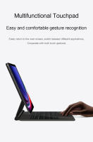 Teclado Mágico Para Samsung Galaxy Tab S9 FE 10.9 Con Soporte Ajustable Y Teclado De Toque Retroiluminado Compatible Con S9 S8 S7 11 Pulgadas Multilenguaje - details 4