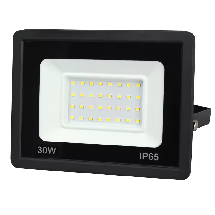 ALPINALUZ Foco Proyector LED Exterior IP65 Impermeable 30W 2850Lm 3000K Luz cálida para Casa, Garaje, Patio, Terraza, Campo - 1