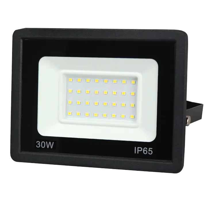 ALPINALUZ Foco Proyector LED Exterior IP65 Impermeable 30W 2850Lm 3000K Luz cálida para Casa, Garaje, Patio, Terraza, Campo - 1