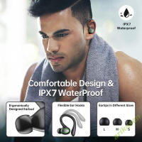 Auriculares Bluetooth Inalámbricos 5.3 Sports Con Micrófono Reducción De Ruido TWS Estéreo Alta Fidelidad Toques Sensibles Para Correr Y Estudiar Negro - details 12