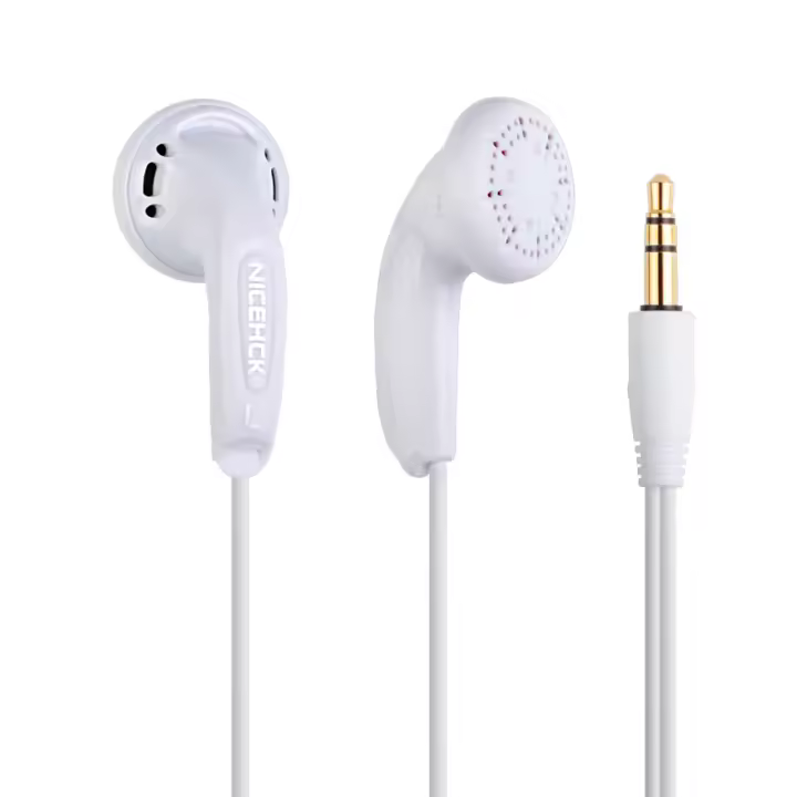 Auriculares NICEHCK Traceless Vido 3.5mm 32ohms DJ HIFI Con Bass Y Microfono Para Vido Pad MX500 PK1 K2 EB2S B40 In-ear Wired - 1