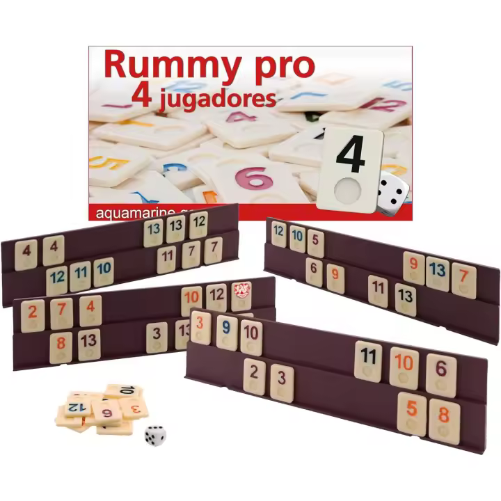 Aquamarine Games Rummy 4 Jugadores DO001 - 1