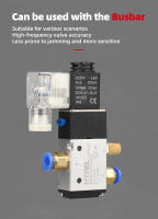 Válvula Direccional De Control Pneumática 3V210-08 Con 3 Caminos Y 2 Posiciones DC12V DC24V AC110V AC220V Con Silenciador Para Pneumática - details 5