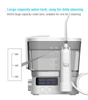 Fregadero Portátil Para Dientes BALASHOV Recargable Con Tanque De Agua De 600ml 4 Jets De Agua Limpieza Dental Electrónica - details 4