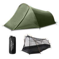 Carpa Ultraligera De Aluminio Para Camping Y Senderismo Equipamiento De Carpa De Una Y Media Personas Para Las Cuatro Estaciones - details 0