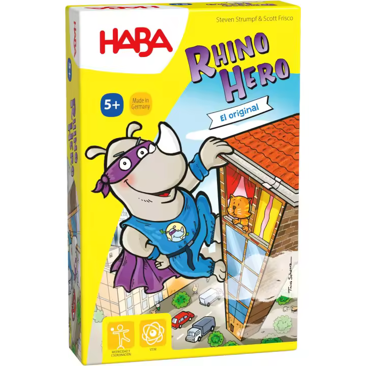 Rhino Hero Juegos de mesa Haba - 1
