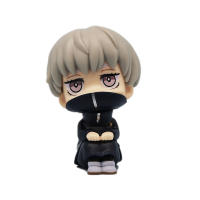 Jujutsu Kaisen 5Pcs/set Figuras De Acción PVC Lindas Yuji Itadori Gojo Satoru Q Versión Juguetes De Colección Anime Modelo 10CM - details 9