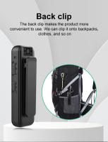 Cámara Corporal Mini HD1080P Portátil Con Visión Nocturna Grabadora De Video Deportiva Para Policía Seguridad Y Actividades Al Aire Libre - details 0