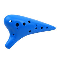 Ocarina De Plástico Con 12 Agujeros Flute Alto C Instrumento Musical Para Amantes De La Música Y Principiantes Con Partitura Incluida - details 3