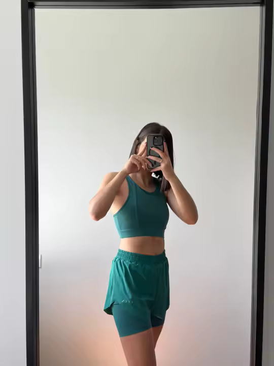 Born Living Yoga Top Bikila Biscay Green - 1