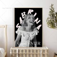 Póster Self-adhesivo De Moda Moderna Con Imagen De La Cantante Sabrina Carpenter Decoración Para Pared De Café Bar Restaurante - details 19