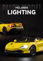 McLaren 720s Super Deportivo De Escala 1/24 En Aleación De Metal Modelo De Simulación Con Sonido Y Luz Juguete Retroalimentado Para Niños Regalos - details 5