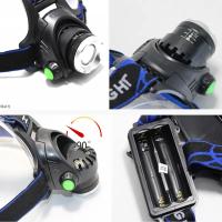 Linterna Frontal LED Potente Recargable USB/DC Para Camping Pesca Caza Fuente De Luz Super Brilla Resistente Al Agua Con Ángulo De Haz De 60° - details 15