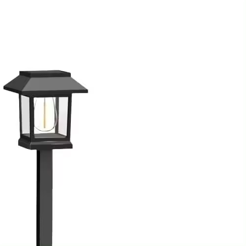 Lámpara solar de tungsteno para césped, La Lluvia resistant to, para exteriores, para casa pequeña, cuadrada, para Palacio, para patio y jardín. - 1