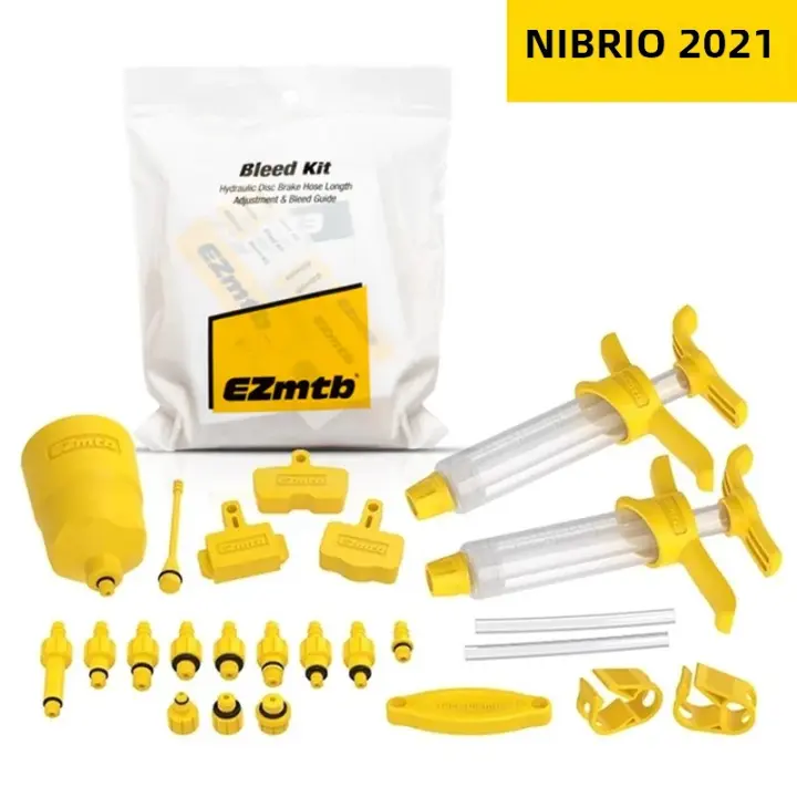 Kit De Mantenimiento Para Bicicleta Highway Mtb Herramienta De Manutención Para Frenos De Disco Hidráulicos Y Descarga De Aceite - 1