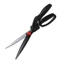 Tijeras de césped con cabezal giratorio de 180 grados, tijeras ligeras de jardín con mango de bucle, hoja de acero SK-5 de 5 pulgadas, ideal para cortar bordes y recortar hierba decorativa. - details 0