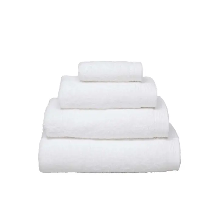Textura Toalla Baño Algodón Maxim Color Blanco - 1