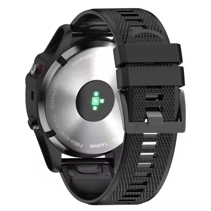 Correa De Reloj De Silicona De Quick Release Para Garmin Fenix 6X 7X 5X Anzuelo Fácil Ajuste Correa De Muñeca Compatible Con Garmin Fenix 6 7 - 1