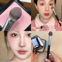 Cepillo De Maquillaje Para Rubor Pequeño Y Preciso De Pelo Sintético Mano De Madera Uso Con Polvo Blush Crema Y Líquido Herramienta De Maquillaje En Forma De Corazón Y Durazno - details 6