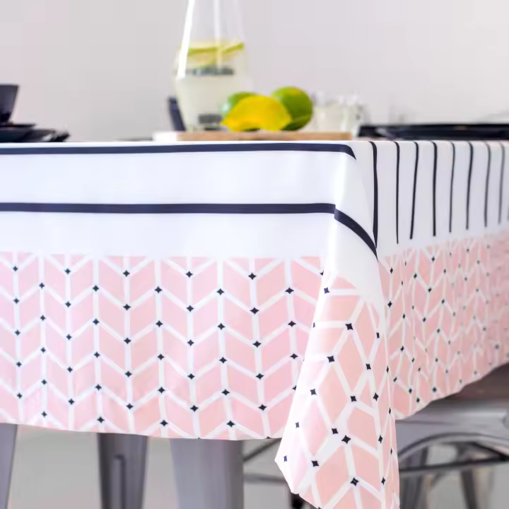 Happyfriday- Blush Mantel, Manteles 100% Poliéster, calidad de 195 gr x m2, Fabricado en España - 1