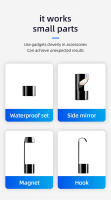 Cámara Endoscópica WiFi KERUI 5MP Doble/Sola Lente Para Móvil Y PC Inspección Industrial Cámara Impermeable IP67 8mm De Lente - details 11