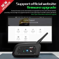 Casco De Motocicleta EJEAS V6 pro plus Con Intercomunicador Bluetooth 800M Para 6 Conductores Impermeable Compatible Con Todos Los Cascos - details 10