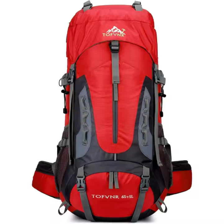 70L Mochipa Grande Para acampar y senderismo, Mochipa Ligera impermeable de gran capacidad para exteriores para hambres y mujeres - 1