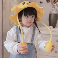 Gorro De Conejo Para Niños Y Niñas Con Orejas Muebles Sombrero De Paja Protección Solar Divertido Gorro De Brim Ancho Para Exteriores - details 2