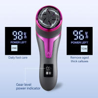 Kit De Cuidado De Pies Eléctrico Con Aspiradora Y Linterna Profesional 2 Velocidades Archilatice Con 10 Piezas Herramienta De Exfoliación Y Hidratación Para Los Pies - details 2