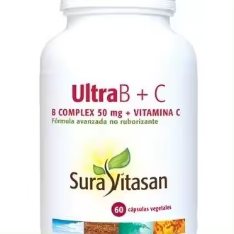 Sura Vitasan Ultra B Complex + C 60 Cápsulas vegetales - 1