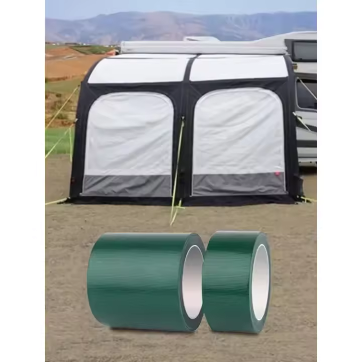 Cinta De Reparación Adhesiva Para Tienda De Camping 10M Impermeable Tarpaulin Pegatina De Reparación Material De Alta Calidad - 1