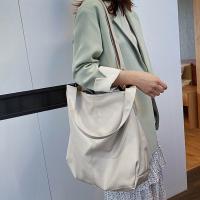 Bolso De Mano Grande Para Mujer Capacidad Grande Bolso Cruzado De Hombro Suelto Estilo Retro Casual Tote Bolsos De PU Con Lining De Poliéster - details 7