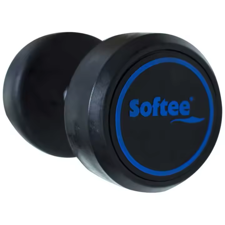 Material musculación Mancuernas Softee Mancuerna Modern 4kg Negro - 1