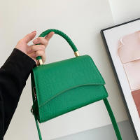 Bolso De Hombro De Cuero PU Sólido Para Mujer Bolso De Mano Pequeño De Diseñador Moda Bolso Cruzado De Lujo Con Asa Superior - details 11