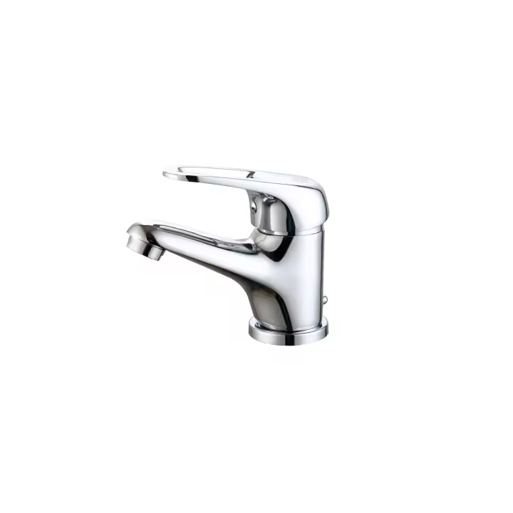 DP GRIFERÍA Grifo Monomando Lavabo y Bidé Serie Nilo - Base de Latón, Acabado Cromo - 1