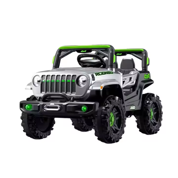 MAGIC SELECT Coche Todoterreno Eléctrico, Vehículo 4x4 para Niños y Niñas 1-3 Años,Auto Infantil con Batería de 12V,Bluetooth,APP con Mando de Control y Pedal.2 Marchas,USB, 5 km/h.Cargador Incluido. - 1