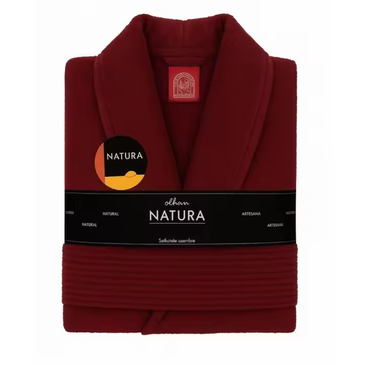 Albornoz de Baño, Algodón 420gr. Sin Capucha, Extrasuave y absorvente. Varios Colores. Ducha, Baño. - 1