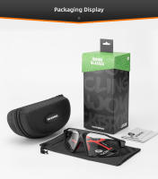 Gafas De Ciclismo ROCKBROS Ultralight Grandes Marco Fotocromáticas Protección UV400 Para Deportes Al Aire Libre Correr - details 8