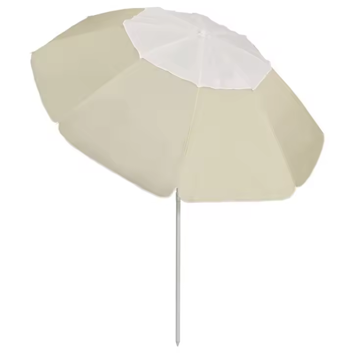Sombrilla de Playa Amarillo arena 300 cm - 1