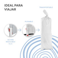 ms Innovaciones Barandilla Cama Nido - Barrera para Cama de 2 Alturas Abatible, 50 x 30 x 150 cm - details 2