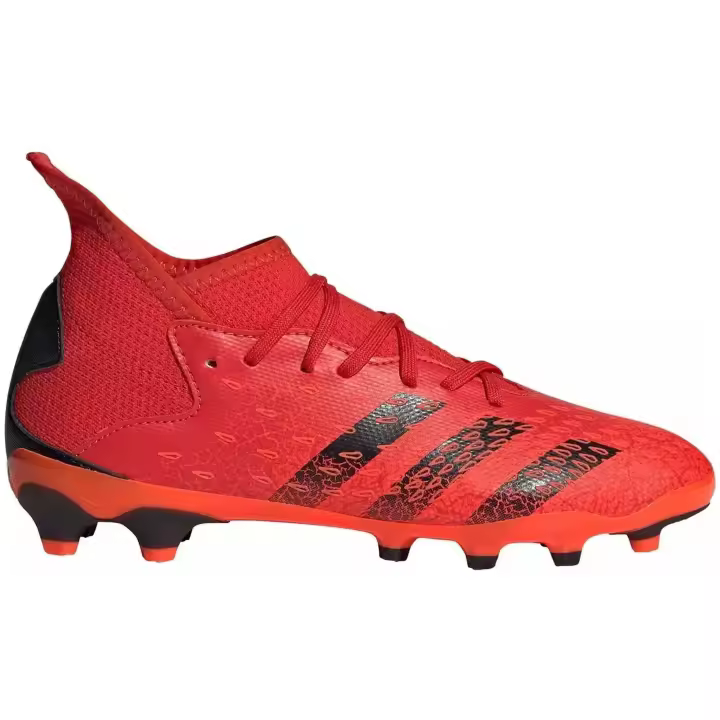 Botas de Futbol Adidas Predator Freak .3 Mg para niños en color rojo - 1