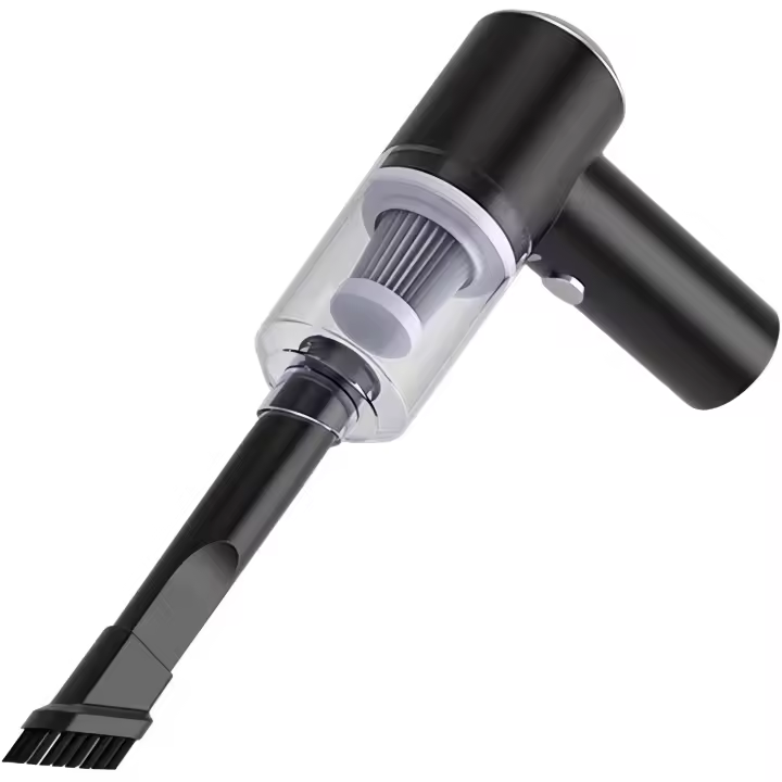 Aspirador de Mano Inalámbrico Recargable USB | 100 Ml | Filtro Lavable | Luz LED - 1