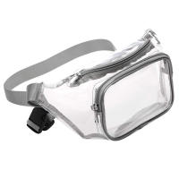 Bolso De Cintura Para Mujer En PVC Bolsa De Hombro Transparente Para Playa Viajes Running Estilo Casual Sin Patrón - details 6