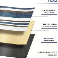 Manta De Picnic Portátil Impermeable De 60/80 Pulgadas Para Exteriores Doble Capa Para Prevenir La Humedad Suelo De Camping Playa - details 3